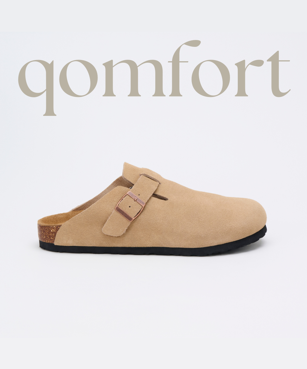Premium Genuine Suede Clogs by Qom