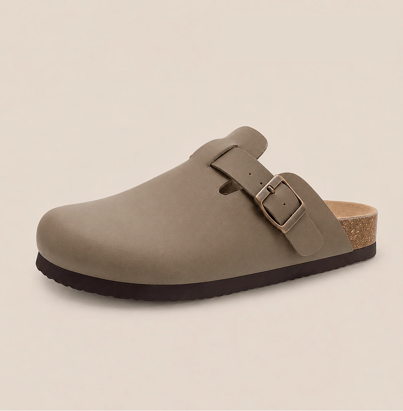 Smooth Vegan Leather Clogs by Qom