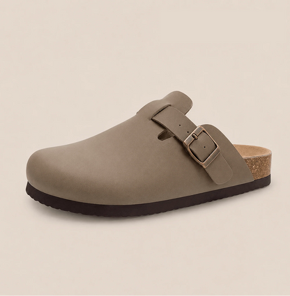 Smooth Vegan Leather Clogs by Qom