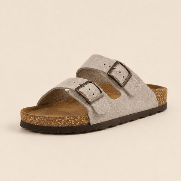 Premium Real Suede Sandals by Qom